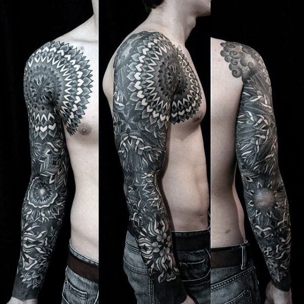 tatuaggio geometria sacra 265