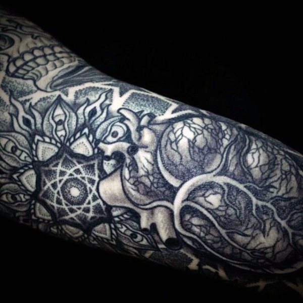 tatuaggio geometria sacra 269