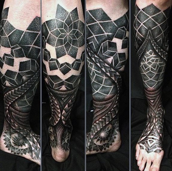 tatuaggio geometria sacra 277