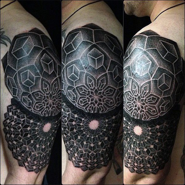 tatuaggio geometria sacra 281