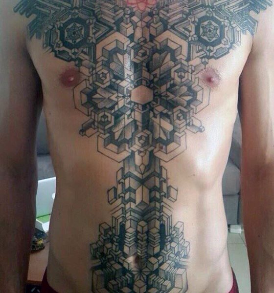 tatuaggio geometria sacra 325