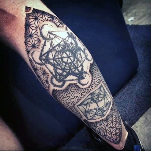 tatuaggio geometria sacra 329