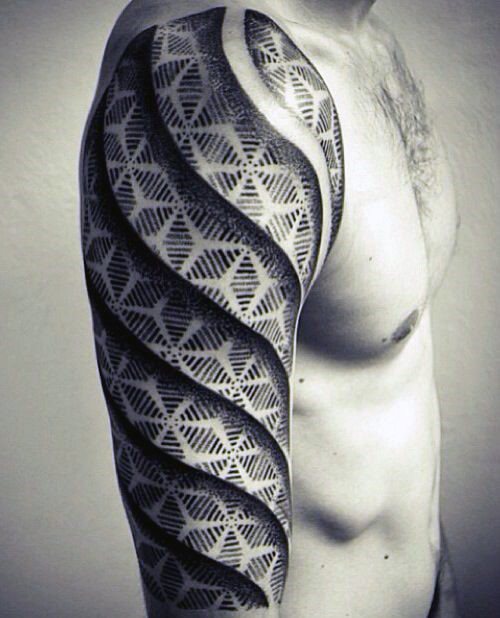 tatuaggio geometria sacra 341