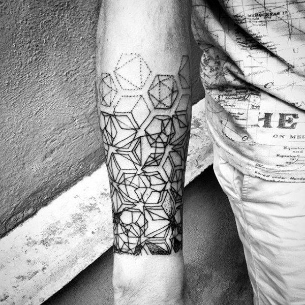 tatuaggio geometria sacra 381