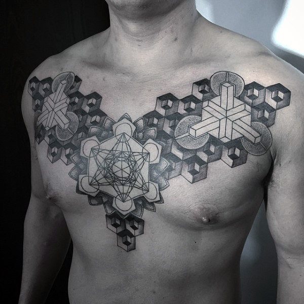 tatuaggio geometria sacra 41