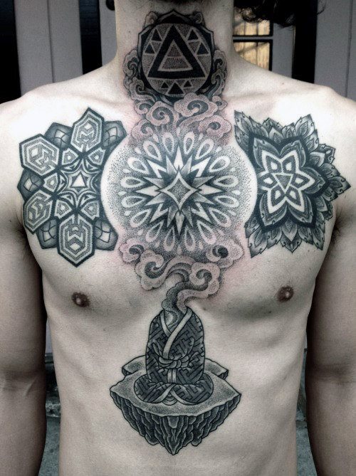 tatuaggio geometria sacra 53