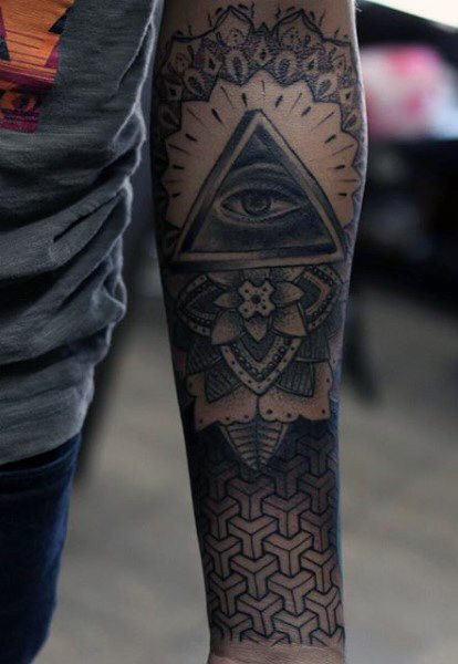 tatuaggio geometria sacra 61