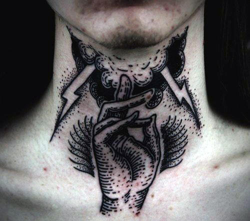 tatuaggio gola 96