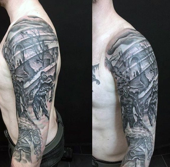 tatuaggio guerriero 241