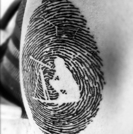 tatuaggio impronta digitale 31
