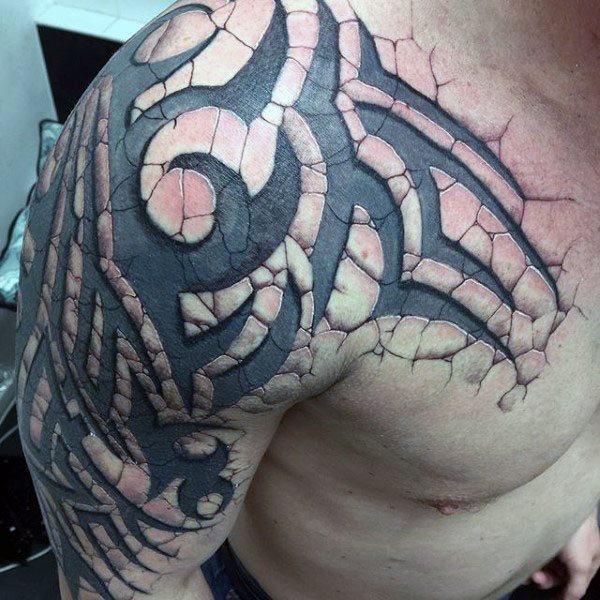 tatuaggio tribale braccio 01