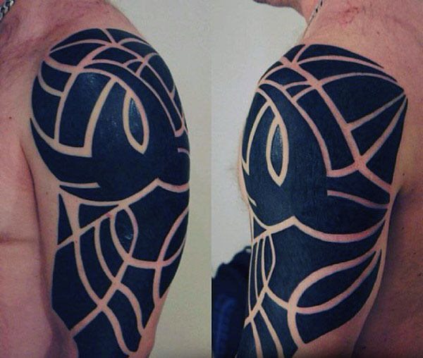 tatuaggio tribale braccio 161