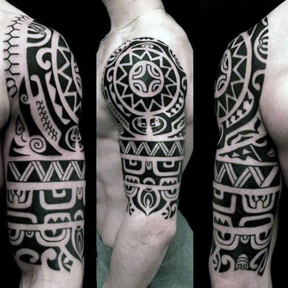 tatuaggio tribale braccio 241