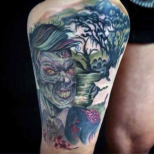 tatuaggio zombie 109
