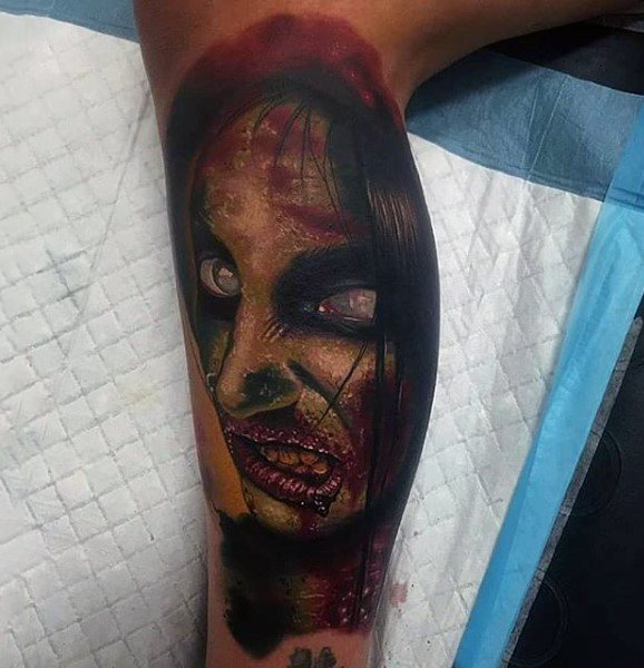tatuaggio zombie 145