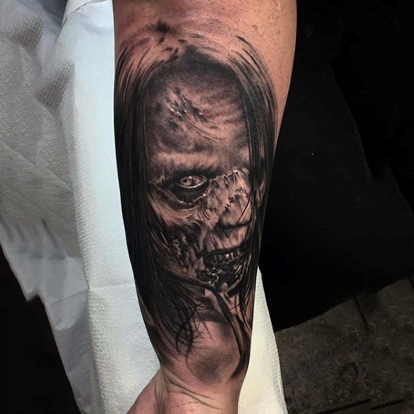 tatuaggio zombie 151
