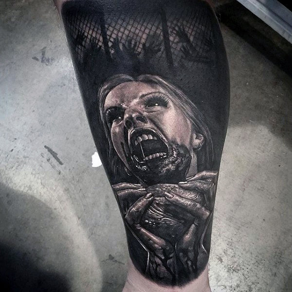 tatuaggio zombie 172