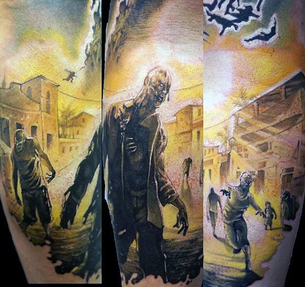 tatuaggio zombie 175