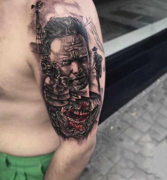tatuaggio zombie 178