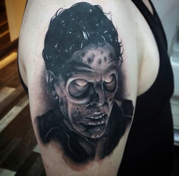 tatuaggio zombie 187
