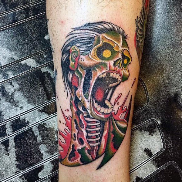 tatuaggio zombie 193