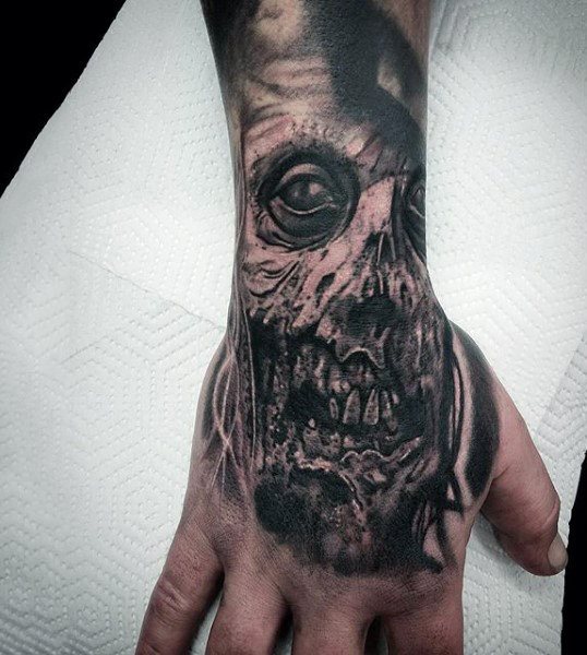 tatuaggio zombie 196