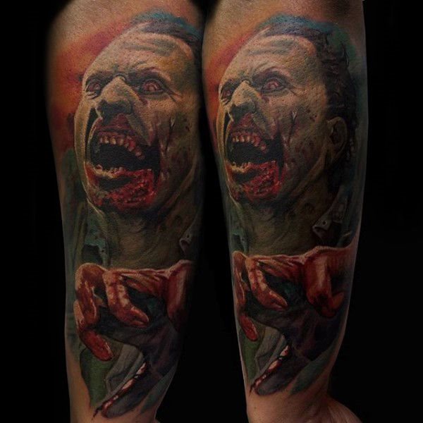 tatuaggio zombie 202