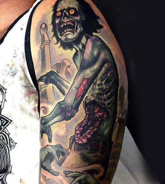 tatuaggio zombie 211