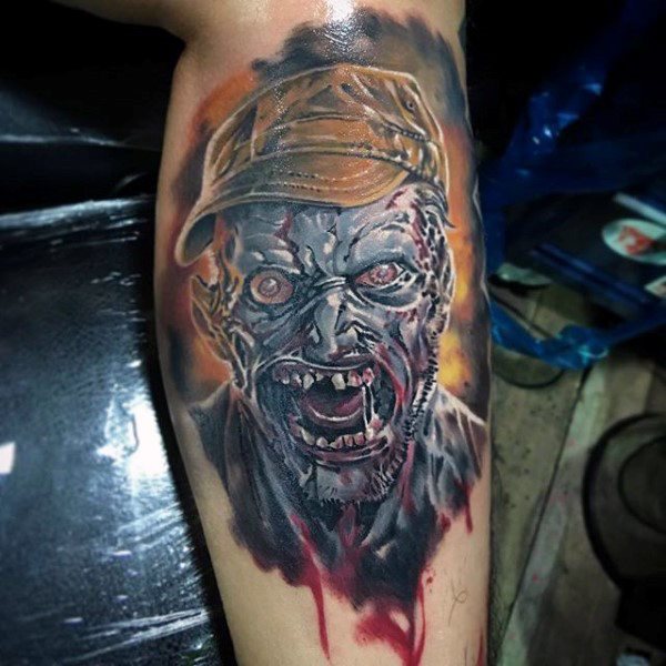 tatuaggio zombie 22