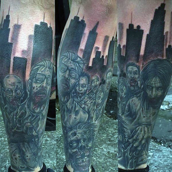 tatuaggio zombie 241