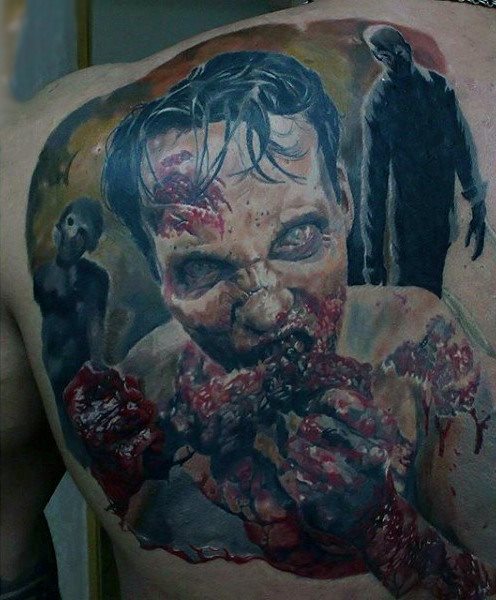 tatuaggio zombie 253