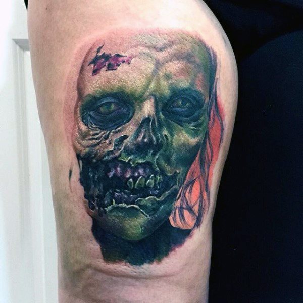 tatuaggio zombie 34