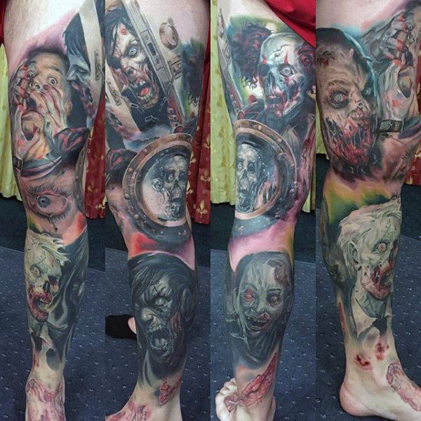 tatuaggio zombie 58
