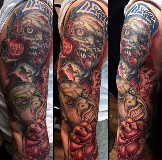 tatuaggio zombie 61