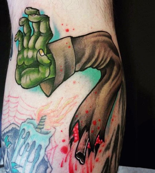 tatuaggio zombie 82