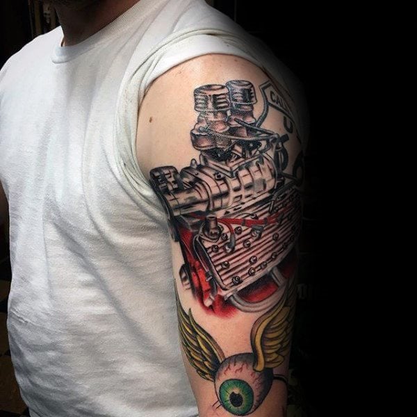 tatuaggio motore 157