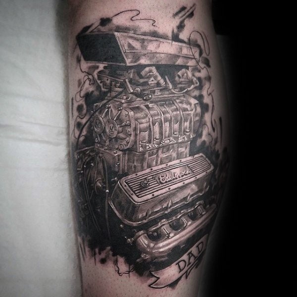 tatuaggio motore 97