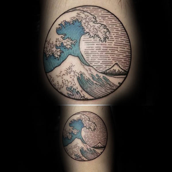 tatuaggio onde giapponesi 93