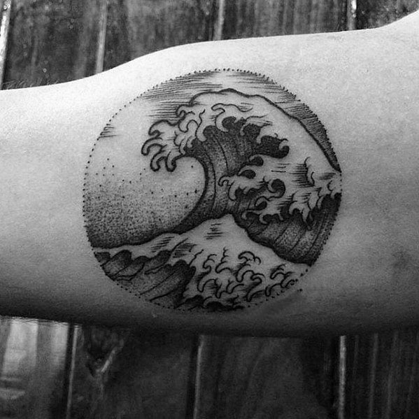 tatuaggio onde giapponesi 97