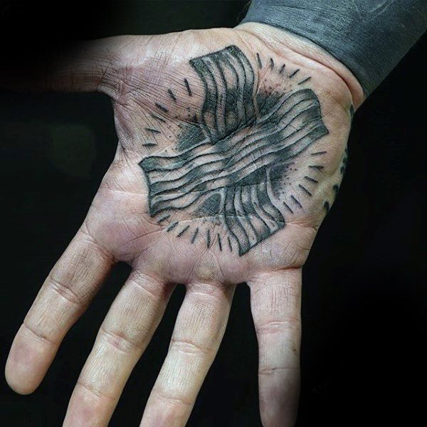 tatuaggio palmo della mano 127