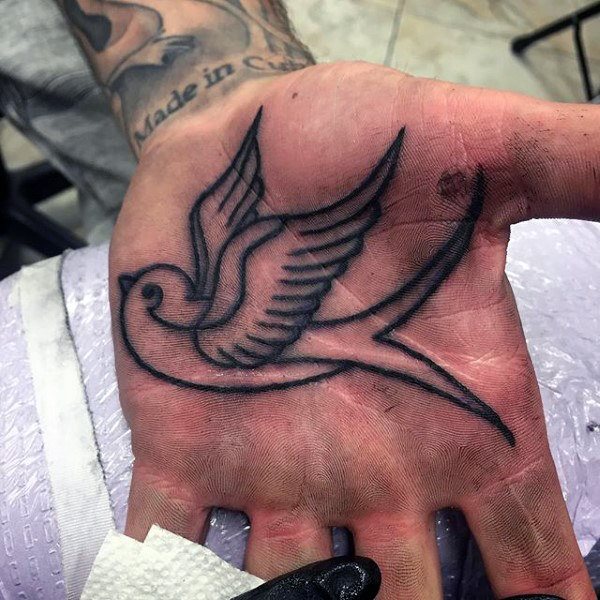 tatuaggio palmo della mano 184
