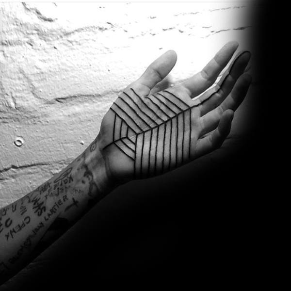tatuaggio palmo della mano 190