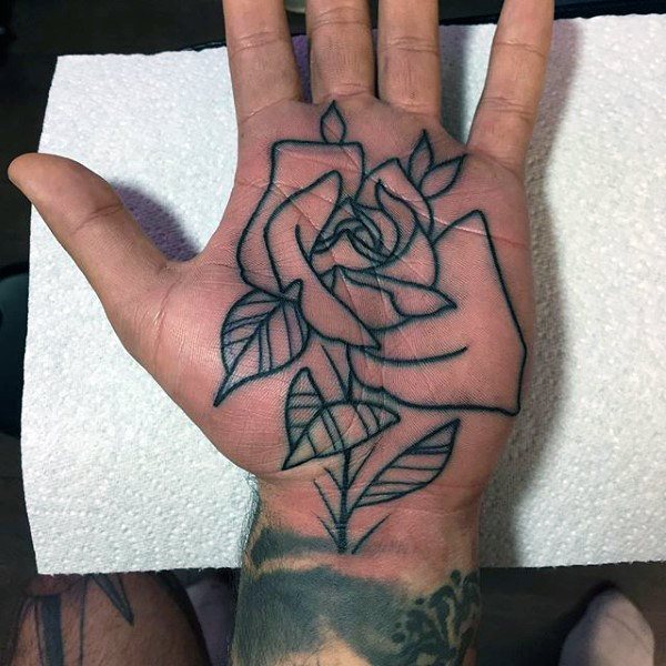 tatuaggio palmo della mano 226