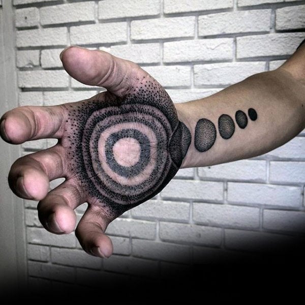 tatuaggio palmo della mano 73