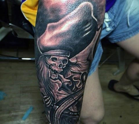 tatuaggio pirata 45