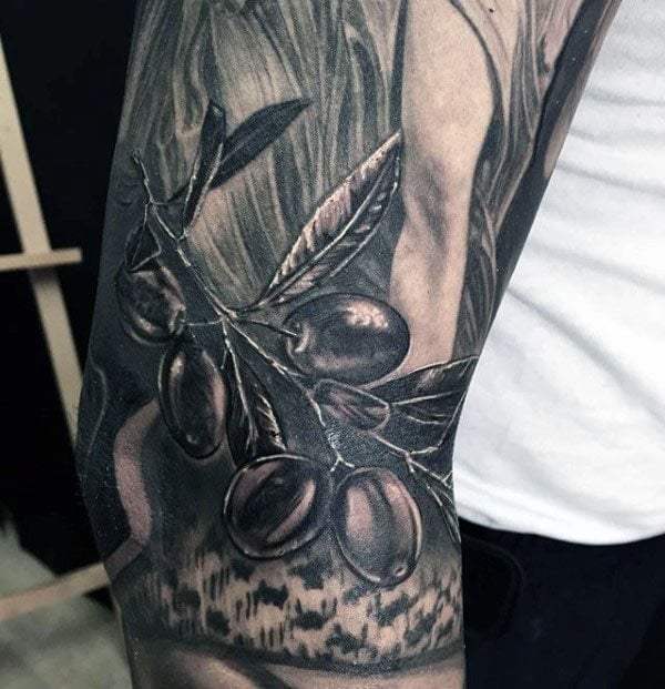 tatuaggio ramo olivo 142