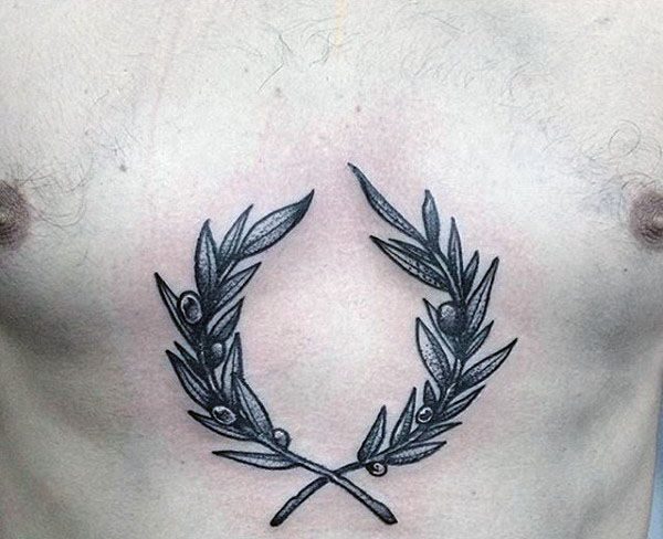 tatuaggio ramo olivo 157