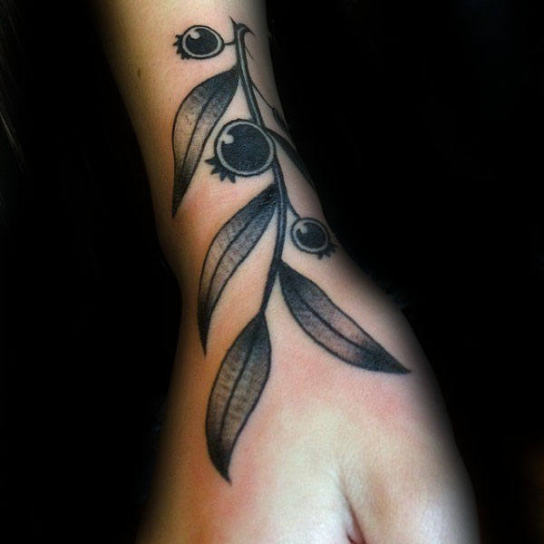 tatuaggio ramo olivo 184