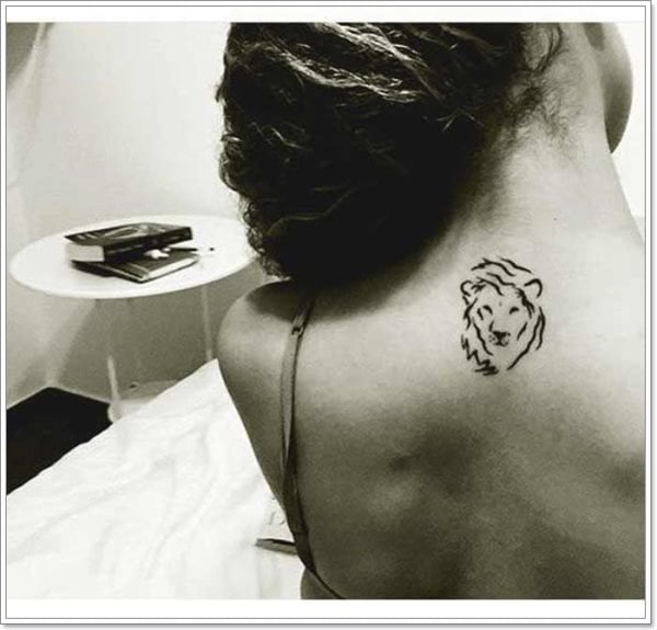 tatuaggio segno leone 113