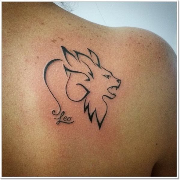 tatuaggio segno leone 179